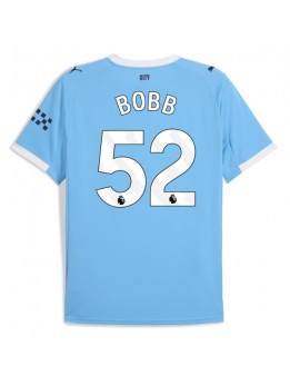 Manchester City Oscar Bobb #52 Domaci Dres 2025-26 Kratak Rukavima